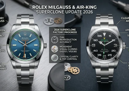 Rolex Milgauss & Air-King Superclone