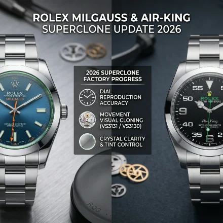 Rolex Milgauss & Air-King Superclone